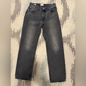 Levi's 501 90s women’s jeans size 25x30 faded black